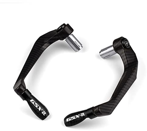 LHSM Handschützer GSXR Motorrad Hebelschutz Bremskupplungshebel Schutz Proguard Für Suzuki GSXR 1300 1000 750 600 K1 K2 K3 K4 K5 K6 K7 K8 K9 (Color : Black)