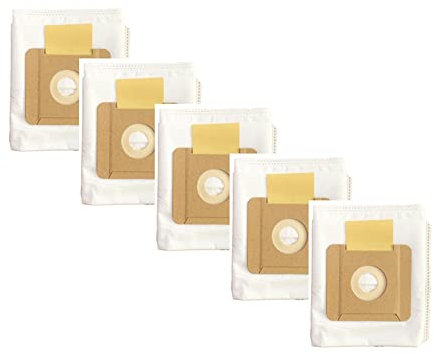Sac à poussière, compatible avec les pièces de rechange for aspirateur Karcher VC2 / VC2(erp) / VC2 Premium / VC2 Premium(ERP) (5 pièces)