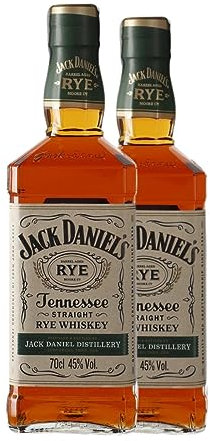 Bourbon Jack Daniel's Rye 70 cl (Caja de 2 Botellas de 70 cl)