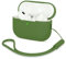 AOTUAO Kompatibel mit AirPods Pro 2 Hülle Case, Silikon Stoßfeste Schutzhülle für AirPods Pro 2. Generation 2022 Case Cover mit Silikon Lanyard, Front-LED Sichtbar, Grass Green