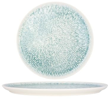 Rinart Assiette à Pizza - Asel - Porcelaine - 32 cm - lot de 2