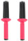 Curly Pinsel, Curbying Comb 2pcs 17 Zähne runde lockige Pinsel nicht rutsch tragbare lockige Kammluftvolumen-Frisur-Werkzeuge für den Heimsalon