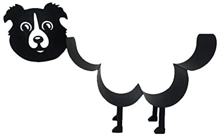 Toilettenpapierhalter aus Eisen, für Badezimmer, Hund