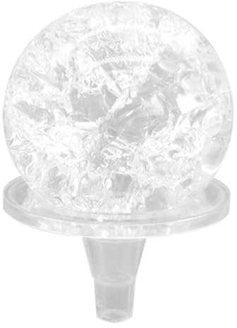 Luxshiny Crystal Ball with Stand Indoor Tabletop Fountain Waterfall Crystal Sphere Ball Bonsai Water Feature Decorative Ornaments Accessories, Feng Shui Decoration 6cm