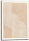 REINDERS Gerahmtes Bild, Sandy Knot, Home Office, Poster, Wanddeko, Room Decor, MDF, Beige, 70x50cm