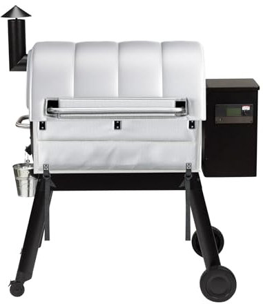 Insulation Blanket for Trager Pro 780 Series TFB78GZEC TFB78GLEC and Ironwood 885 Series TFB89BLFC Wood Pellet Smoker Grill,BAC627 Pro 780 Insulation Blanket Grill Accessory for Winter Smoking,Silver
