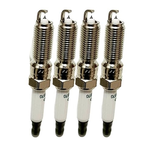 QKFTCSDW Kfz-Ersatz 4 Stück ILNAR8B7G 91970 Iridium-Zündkerze kompatibel mit Opel Vauxhall ADAM Astra Cascada Corsa-E Insignia Zafira 1.0L 1.2L 1.4L 1.5L 1.6L