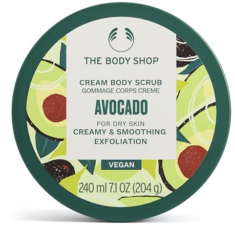 The Body Shop Avocado Cream Body Scrub - 240 ml