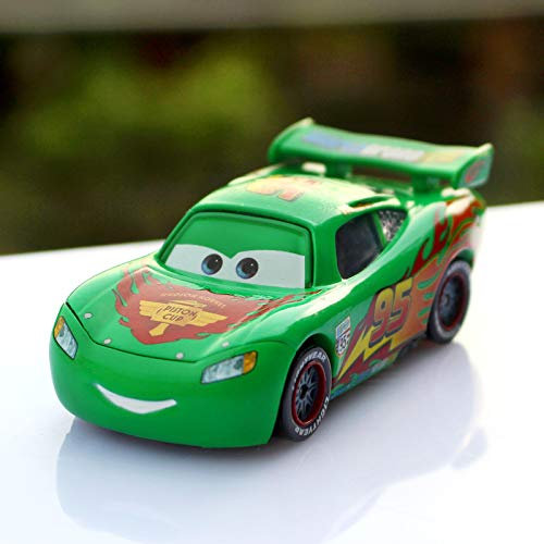 Lightniing Mcqueen Spielzeugauto, Auto Spielzeug Mini Spielzeugautos Metall Auto Modelle Spielzeugfahrzeug Trägheits Stunt Auto Push Reibungsgetriebenes Auto Spielzeug Mini Die Cast Auto für Kinder
