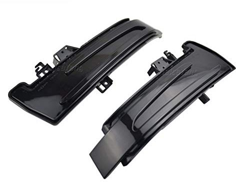 Spiegelblinker,Blinker Rückspiegel 2 Stücke Dynamische Blinker Licht Seite Spiegel Anzeige Fit for Mercedes Benz W204 CLA ABCES GLA GLK CLS Klasse W176 W212