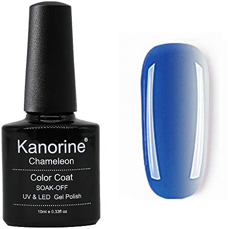 Kanorine Temperature Color Changing Gel Nail Polish UV LED Soak Off Gel Varnish Manicure Colour Changing Art Gel Polish 10mL