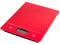 Sabichi Balance de cuisine numérique fine en verre rouge 5 kg