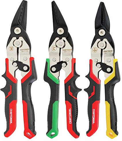 CRAFTSMAN Aviation Snips, 3Piece Set (CMHT73558)