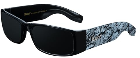 Locs Sonnenbrille Hardcore Black 0103