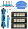 BSDY YQWRFEWYT Kit Accesorios de Recambio para Cecotec Conga Excellence 3090 Robot Aspiradora, Material Premium, Pack Familiar de 1 Cepillo Principal+3 Filtros + 6 Cepillos Laterales + 2 Mopas