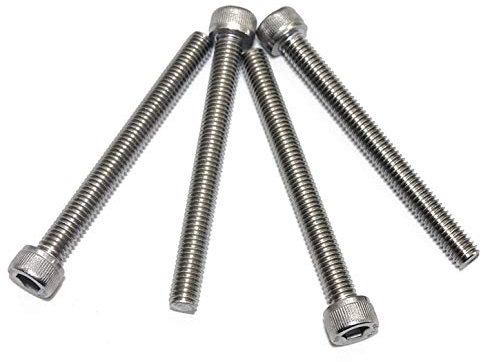 10 Stück Zylinderkopfschrauben DIN 912 A2-70 Edelstahl M 5 x 55 mm Zylinderschrauben