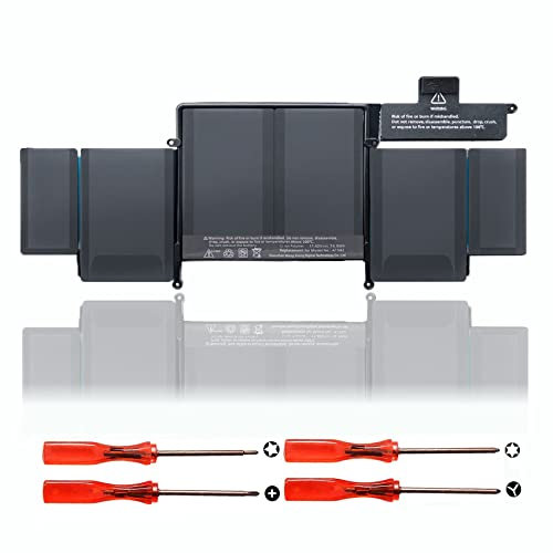 BIUBOTY A1502 A1582 Battery Compatible with MacBook Pro 13 inch Retina A1502 A1493 Laptop Battery A1582 ME864 ME865 MGX72LL/A[6558mAh/11.4V]
