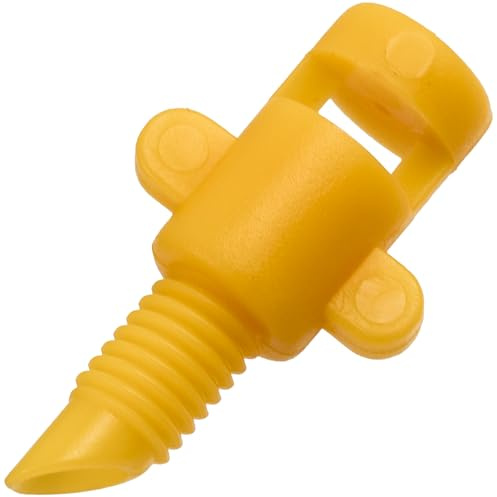 AERZETIX - Lot de 100 Micro-Jets à 360° Débit 40 l/h - Micro-Asperseur/Buse en Plastique - Rayon de Portée 2.5m² - Système d'Arrosage/Irrigation Automatique - Outils de Jardinage