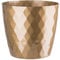 B2C Flowerpot Round Plastic plant pot Crystal Modern Decorative Small Medium Large 7 sizes 9 coolours (Gold, 30 cm)