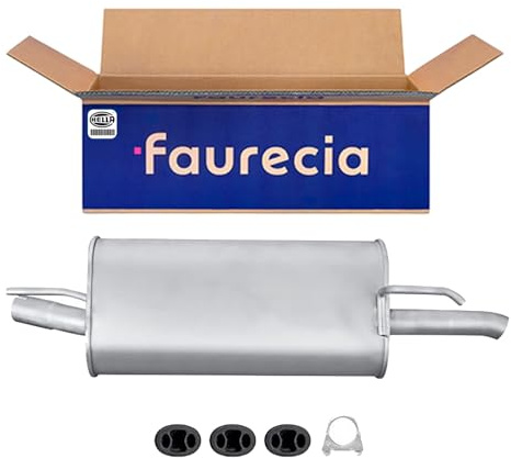 HELLA 8LD 366 031-131 Endschalldämpfer - Easy2Fit® Kit - hinten - einteilig | Set mit Anbauteilen - für u.a. OPEL ASTRA G