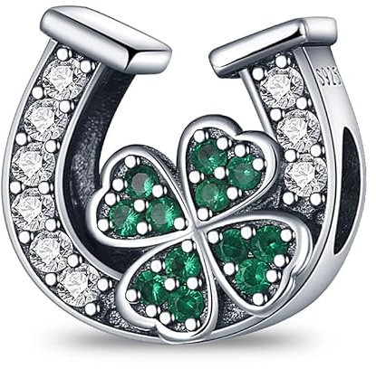 Pandach Damen Charm Anhänger für Armband 925 Sterling Silber Charms Beads passend für Armband und Halskette, Kompatibel mit Europäischen Armbänder für Frauen Mädchen C33