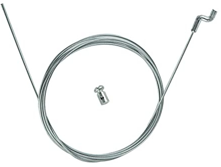 10 Stück Universal Rasenmäher Bowdenzug Z-Haken Seilzug Für Rasenmäher Radantrieb Motorbremse Gaszug, 200cm