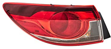 EDA PREMIUM auto Rückleuchte, Rücklicht, Heckleuchte Links GJR9-51-160 passend für MAZDA 6 GJ, 11.12-12.14 Sedan