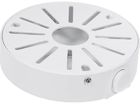 KONTONTY Camera Junction Box for Cctv Dome Cameras Waterproof Security Mount with Cable Connector for Outdoor Use Electric Wire Hiding Solution for Enhanced