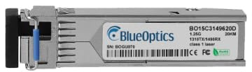 BlueOptics Kompatibler Viavi SFP28-25G-ER SFP28 Transceiver, LC-Duplex, 25GBASE-ER, Singlemode Fiber, 1310nm, 40KM, DDM, 0°C/+70°C (SFP28-25G-ER-VA-BO) Marke