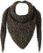 FASHION YOU WANT XXL Tuch LEO Farben Farbwahl Halstuch Musselintuch Musselin Leopard Muster Damen Damenhalstuch Dreieckstuch Schal Frauen leicht (doppellagig) (Leo klein grün)