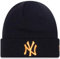 New Era League Essential Beanie NEYYAN BLKTNO New York Yankees, MÄNNLICH Baseballkappe,