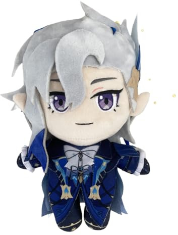 Zhongkaihua Anime Plüsch Figur Neuvillette Spiel Peripherie Plüsch Puppe Cute Cartoon Plüsch Plüschtiere Geschenk für Spiele Fans 20CM