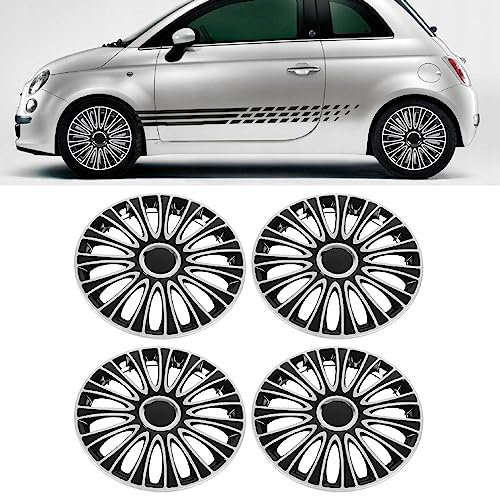 14 ABS Radkappen 4er-Set, Ersatz Für Ford Fiesta Und Die Meisten Autos