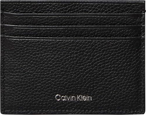Calvin Klein Men's FOIL Emboss EW Card CASE LV04D1060G Cardholder, Brown (CK Dark Brown), One Size, Braun (Ck Dunkelbraun), Einheitsgröße