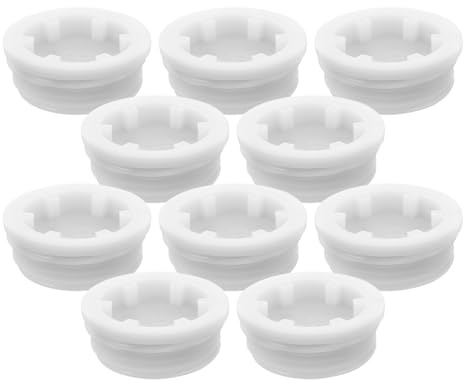 ULTECHNOVO Plastic Drum Lid Threaded Bucket Seal Lid for 200L Oil Barrels Paint Buckets and Storage Buckets Tight Seal for Leak Prevention Easy Install and Removal 10 pack