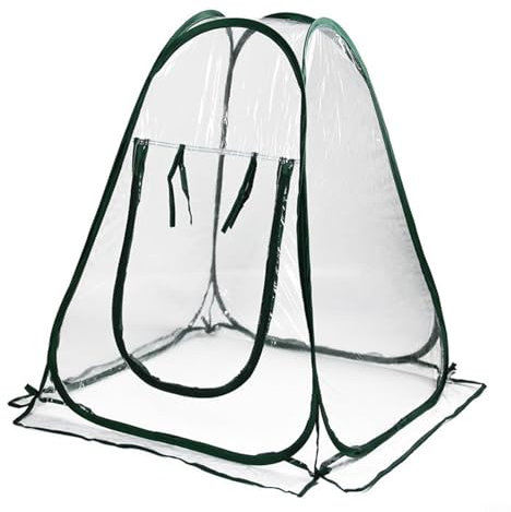 Mini-Gewächshaus für den Innen- und Außenbereich, tragbares kleines Gartengewächshaus, extra dicker PVC-Kunststoff, verstärkter Rahmen, einfache Montage ohne Werkzeug