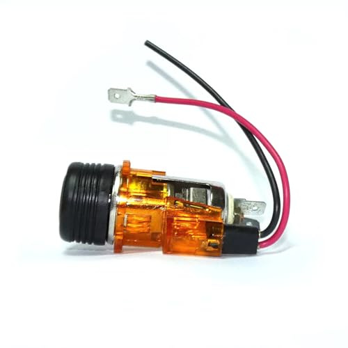 12V Zigarettenanzünder Beleuchtet Orange 29mm für Opel Corsa Astra Vectra Combo
