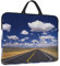 ESNAIUVCD Cool Highway Print Protective 14 Inch Laptop Case,Laptop Sleeve with Handle Compatible,Carrying Computer Bag
