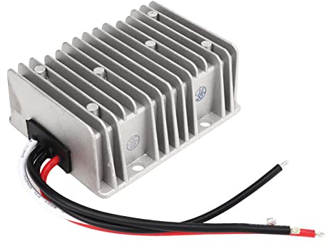 Bnineteenteam Convertisseur de Tension de Régulateur 414 W Transformateur à Haute efficacité de Conversion pour Chariot, Camping-Car, Grands Camions, Régulateur de Tension Très Efficace 24 V à 13,8 V