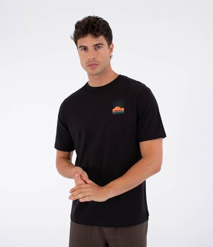 Hurley Herren T-Shirt Short Sleeve Men - Printing Press Surfwar T-Shirt (1er Pack)