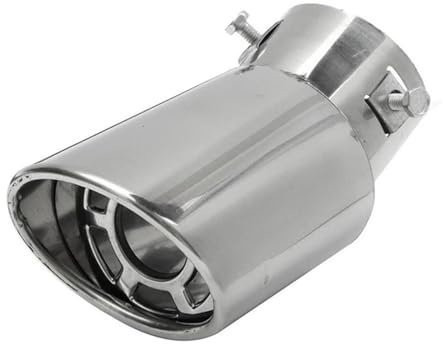 Auspuffblende Für F15 X5M E71 E87 E63 E64 F06 X6 X6M E82 E46 E90 Auto Auspuff Schalldämpfer Spitze Runde Edelstahl Rohr Auto Schalldämpfer Endrohr(StyleC)