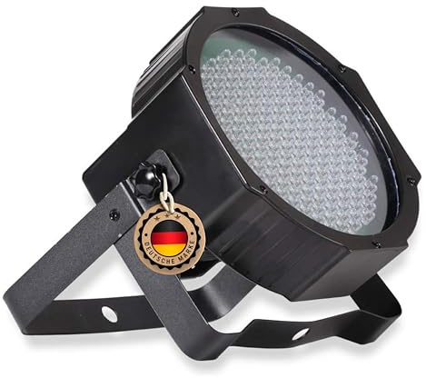 ETEC Professional LED PAR 56 Scheinwerfer 177 LEDs RGB DMX - Disco DJ Club Party Effekt Scheinwerfer Licht Veranstaltung Bühnenbeleuchtung Farbmischung