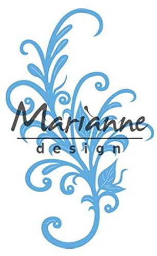 Marianne Design 1 x Creatables Anja's Floral Ornament Die, Blue, Large