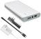 TalentCell Lithium ion Battery Pack NB7101, Rechargeable 17500mAh 64.75Wh Li-ion Power Bank with DC 24/19/5V Output for Laptop, Notebook, Smartphone, Camera and More