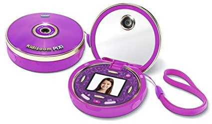 VTech – KidiZoom Pixi, Appareil Photo Enfant Rose, Jouets éducatifs – Version FR