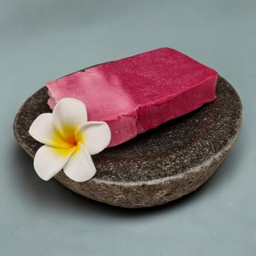 Flussstein Seifenschale - 12x15cm Naturstein Seifenablage in moderner Optik, Badezimmer Accessoire