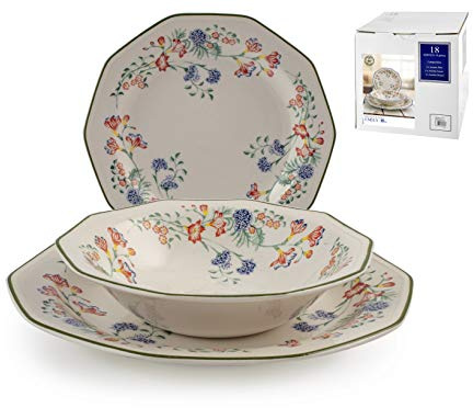 Churchill 829581 Earthware Tafelservice 18-teilig