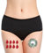 NoBlood Perioden Unterwäsche = 2-3 Tampons - Waschbar - Baumwolle - Ökologisch - Menstruation - Unterwäsche für die Periode - Periodenslips - Absorbierend - Mädchen Damen - XXS / 4XL (Ultra, XL)