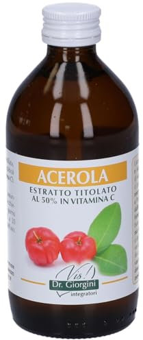 Dr Giorgini ACEROLA ESTRATTO TITOLATO - 200 ml liquido analcoolico