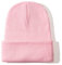 NPJY 1 & 2 Packungen Unisex Beanie für Damen und Herren Strickmütze Winter Beanies, rose, Einheitsgröße